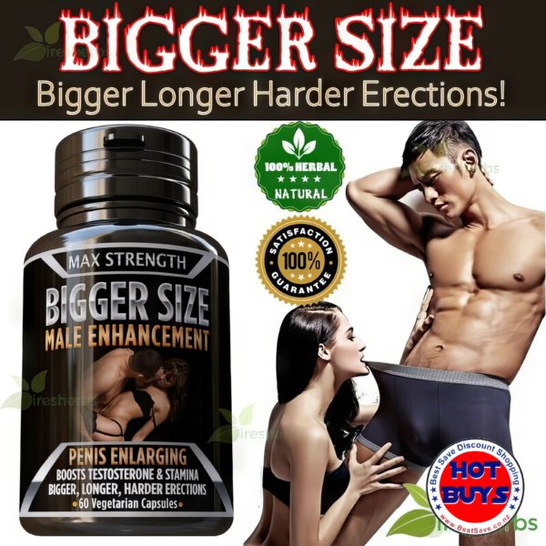 BIGGER Size Penis Longer HARDER Male Enhancement