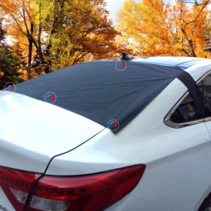 Magnetic Waterproof Car Sunshade Rear Window Snow Ice Sun Shade Protective Cover