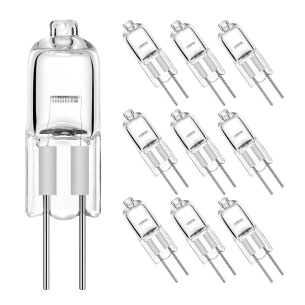 10W-20W-35W-50W Clear JC Type Halogen Inserted Beads Crystal 12V G4 Warm Light Bulbs