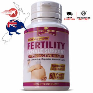 Best Herb Natural Herbal Female Menstrual Wellness Fertility Support 60 x Capsules