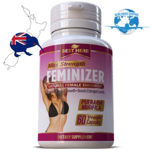 Fit For Life Feminizer Pueraria Mirifica Premium LGBT Thai Lady Boy Breast & Butt Grow Booster 60 x Capsules Free Urban Delivery