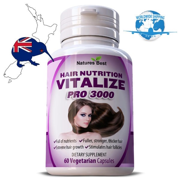 Hair Nutrition Vitalize Pro 3000 Grow Stronger Hair Herbal Vitamins