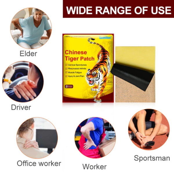 Tiger Balm FIR Patch Rheumatoid Arthritis Injury Joint Pain Muscle Relief bestsave.co.nz